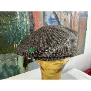MAN OF ARAN NEWSBOY CAP Flat HAT Wool IRELAND Unisex Men’s Tweed